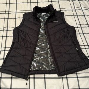 Women’s Black Columbia Vest